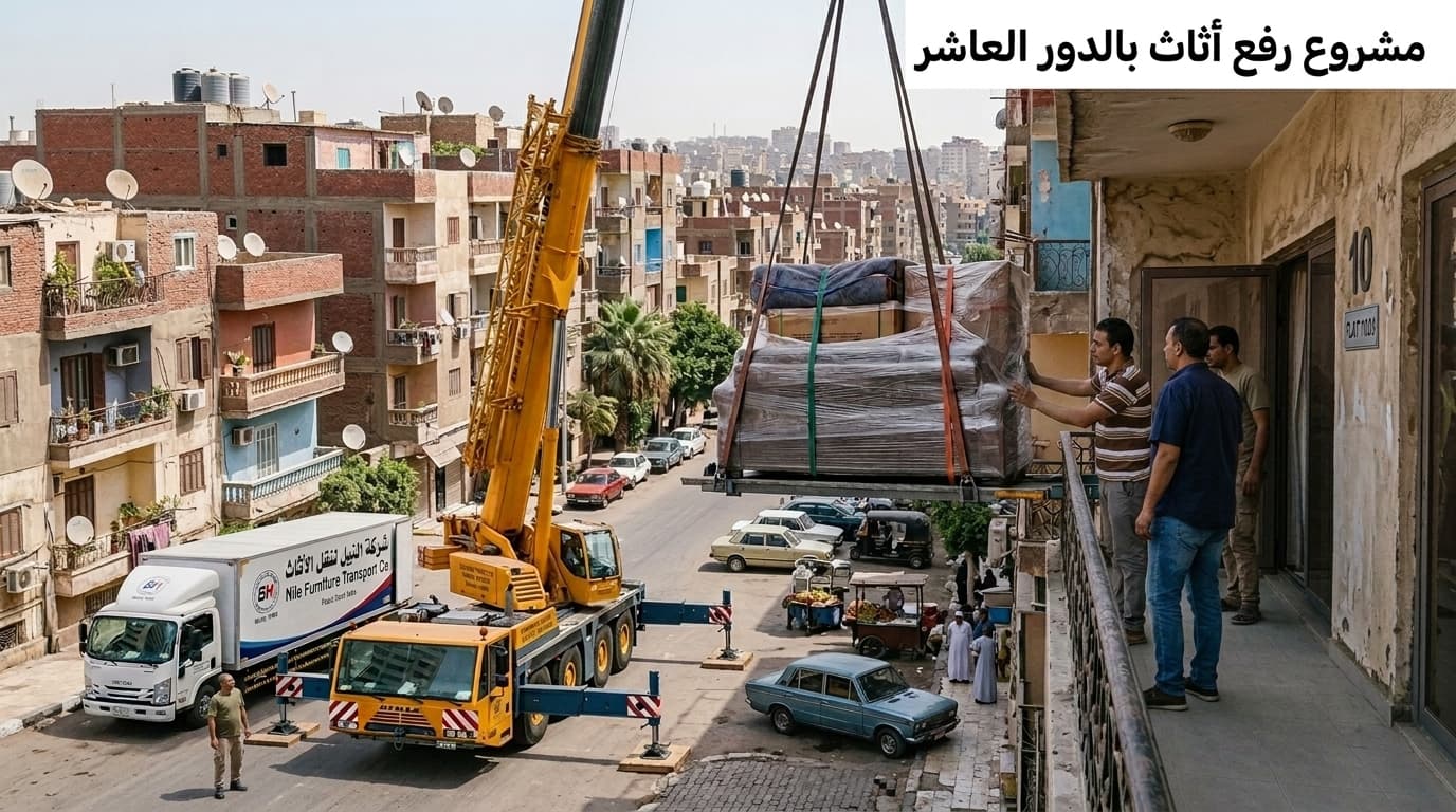 فريق البحرين أثناء تجهيز نقلة في التجمع الخامس